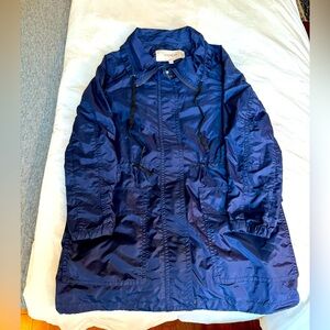 EUC Coach Women’s Royal Blue Lightweight Windbreaker / Raincoat - Medium